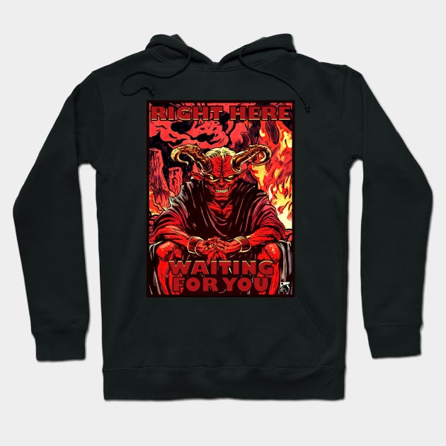 Right Here Waiting For You Hoodie by cloudlanddesigns